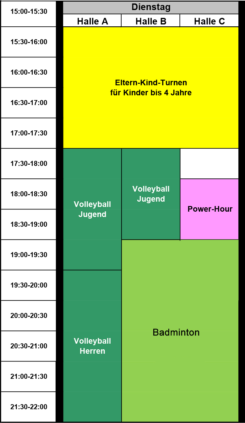 halle 22 23 dienstag